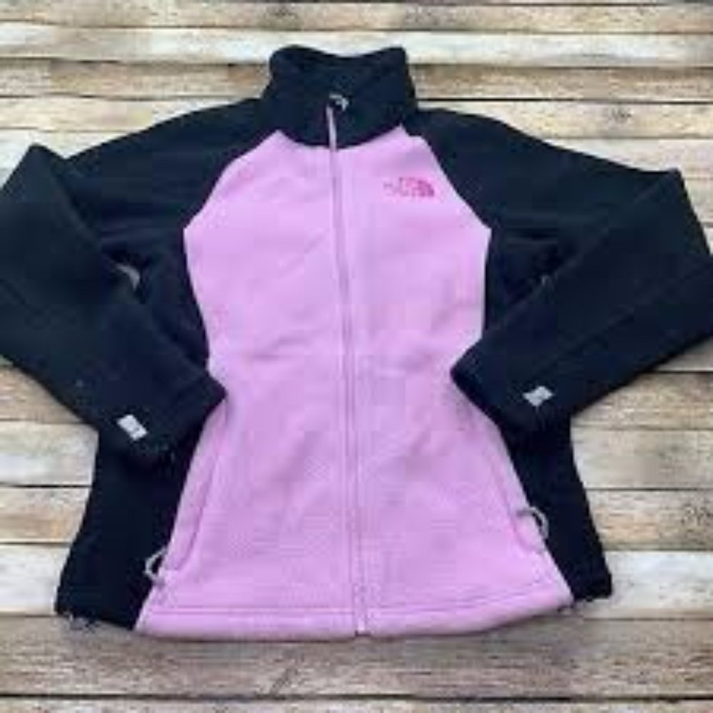North Face Sz S/P Ladies fleece - Pink & Blk